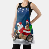 Tablier Chien berger allemand Noël Père Noël (Insitu)