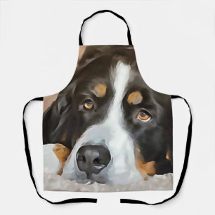 Tablier Chien, Chien féminin, Chien de montagne bernois
