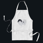 Tablier Chien chinois japonais<br><div class="desc">Ce design est créé à partir de mon oeuvre originale. Venez visiter notre boutique pour voir tous mes designs sur les vêtements, la nouveauté et les cadeaux! Pour voir ce design sur TOUS nos produits, faites défiler la page de ce produit pour cliquer sur l'option Transférer ce design à d'autres...</div>