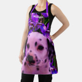 Tablier Chien chiot dalmate mignon personnalisé (Insitu)