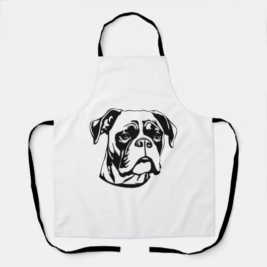 Tablier Chien de boîte (Recto)