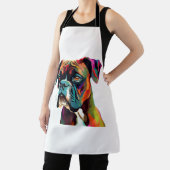 Tablier Chien de boîte coloré (Insitu)