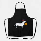 Tablier (Chien de chien Halloween) (Recto)