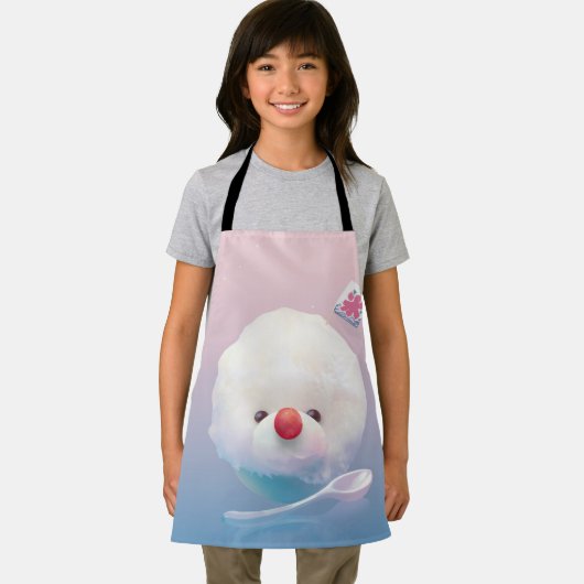 Tablier Chien de glace rasé mignon (Insitu)