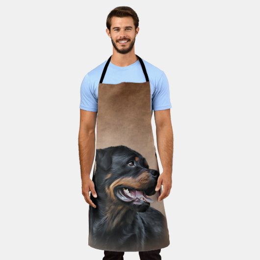 Tablier Chien de Rottweeter (Porté)