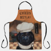 Tablier Chien de Terre-Neuve (Recto)