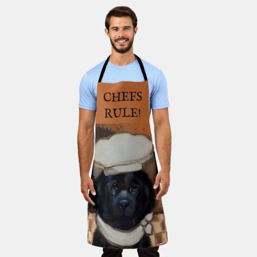 Tablier Chien de Terre-Neuve (Porté)