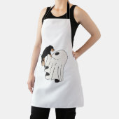 Tablier Chien d'Halloween Chien Éffrayant (Insitu)