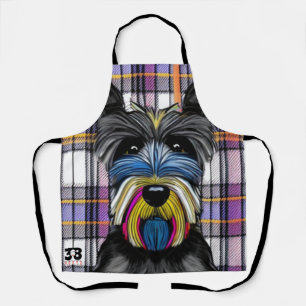 Tablier Chien écossais