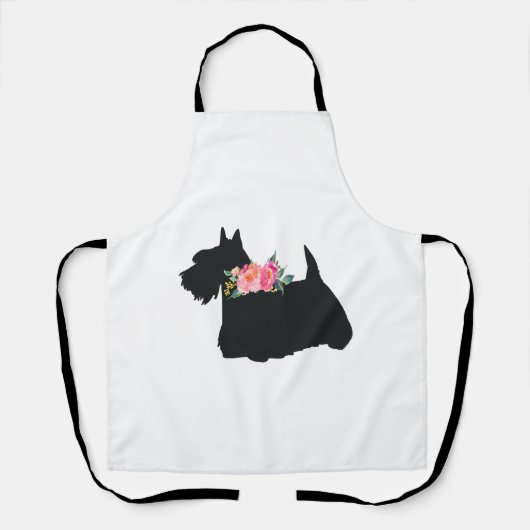 Tablier Chien écossais Terrier Scottie (Recto)