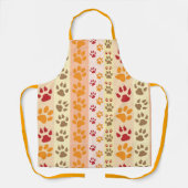 Tablier Chien empreinte de patte animal mignon (Recto)