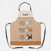 Tablier Chien et café de Corgi (Recto)