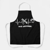 Tablier Chien Groomer Animaux de compagnie Grooming Hearbe (Recto)