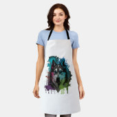 Tablier Chien Husky (Porté)