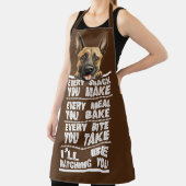 Tablier Chien Malinois Belge Chaque Snack Que Vous Faites (Insitu)