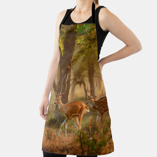 Tablier Chien ou cheetal, axe Axe, cerfs tachetés ou axi (Insitu)