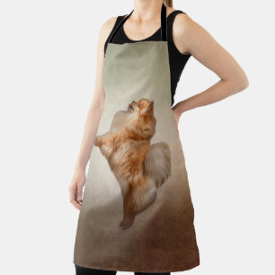 Tablier Chien Pomeranian Spitz