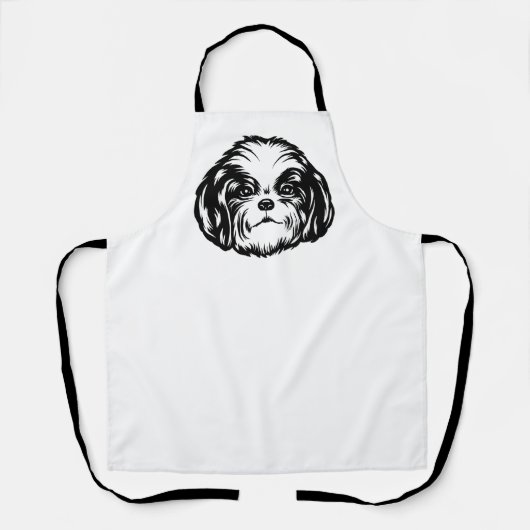 Tablier Chien Shih Tzu (Recto)