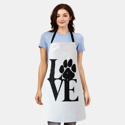 Tablier Chiens Aiment Chiens (Porté)