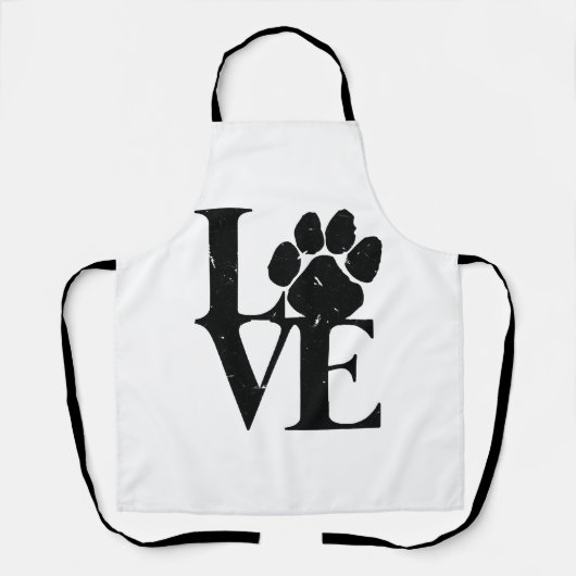 Tablier Chiens Aiment Chiens (Recto)