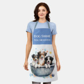 Tablier Chiens dans Tub Services pour animaux Grooming (Porté)