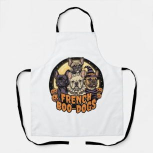 Tablier Chiens de French Boo Halloween Création Bouledogue