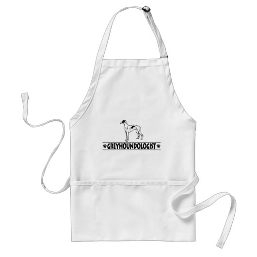 TABLIER CHIENS DE GREYHOUND (Devant)