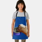 Tablier Chiens De Guinée Brown Et Blancs, Papier Plein Imp (Insitu)