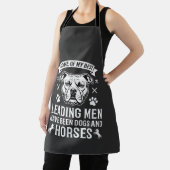 Tablier Chiens et chevaux menant les hommes (Insitu)