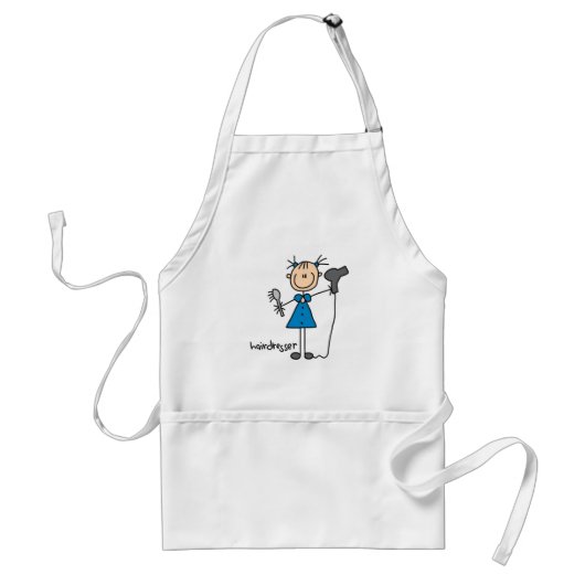 Tablier Chiffre de bâton de coiffeur (Devant)