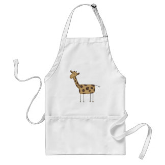 Tablier Chiffre T-shirts et cadeaux de bâton de girafe