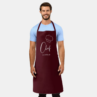 Tablier Chignon casquette de Bourgogne et scénariste chef