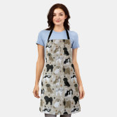 Tablier Chih Tzu Chiens Paws et Bones Apron (Porté)