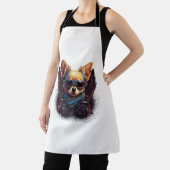 Tablier Chihuahua Biker Motorcyle Riding Chien Papa (Insitu)