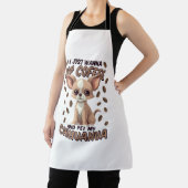 Tablier Chihuahua chien et haricots à café (Insitu)