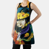 Tablier Chihuahua Chien sorcière Halloween (Insitu)