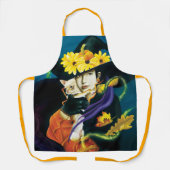 Tablier Chihuahua Chien sorcière Halloween (Recto)