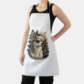 Tablier Chihuahua Joyeux Noël X-Mas Tree Cute (Insitu)