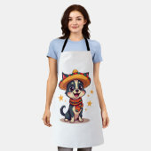 Tablier Chihuahua Mexico Cinco de Mayo Funny Dog Copy (Porté)