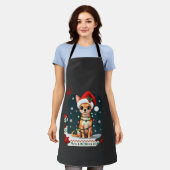 Tablier Chihuahua Noël Santa Pull Ugly Chien Amoureux X (Porté)