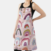 Tablier Childish seamless pattern with abstract hand drawn (Insitu)