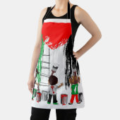 Tablier Children of Gaza Painting Palestine Flag  (Insitu)