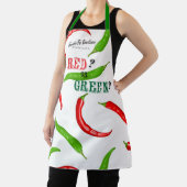 Tablier chili rouge ou vert (Insitu)