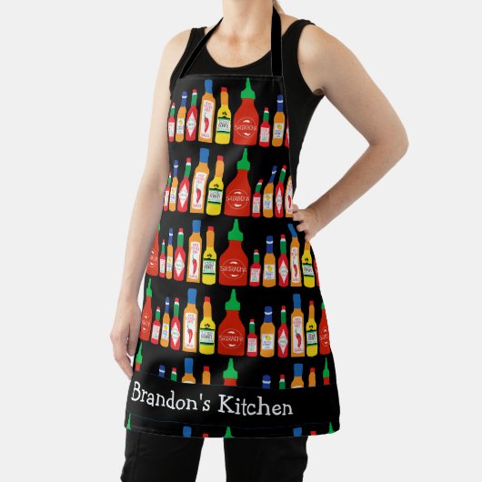 Tablier Chilli Lover chaudières à motifs (Insitu)