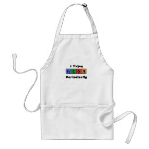Tablier Chimie de la Science de lard de Tableau périodiqu