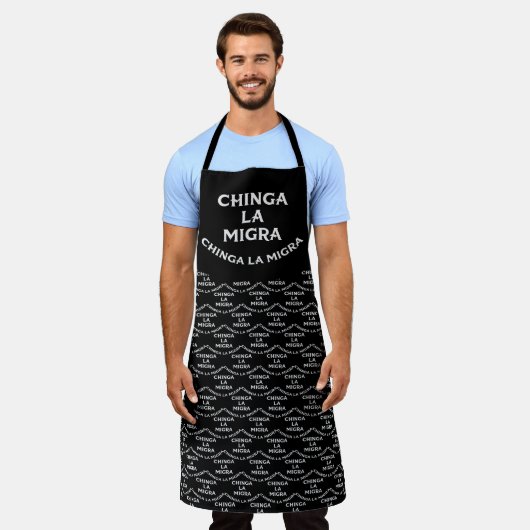 Tablier Chinga LA Migra (Porté)