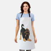 Tablier Chiot berger allemand (Porté)