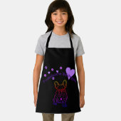 Tablier Chiot Bouledogue Français Heart French Bulldog (Insitu)