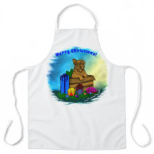 Chiot dans une boîte, Joyeux Noël