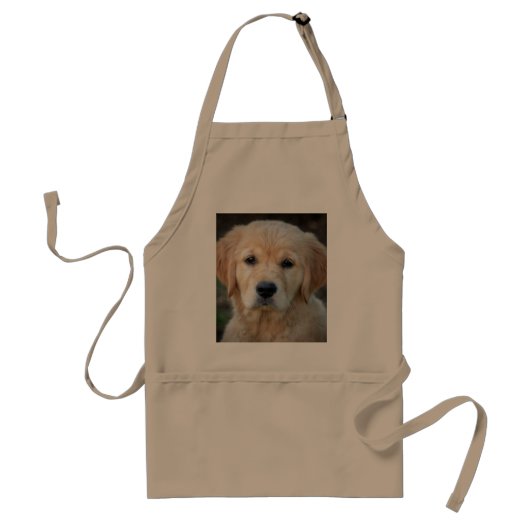 Tablier Chiot Golden Retriever (Devant)